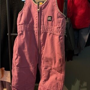 Carhartt Pink Kids Overalls